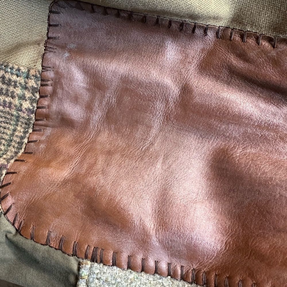 Ralph Lauren 50th Anniversary Collection Fall ‘18 Antiqued Sydney Patchwork Coat - Picture 4 of 17